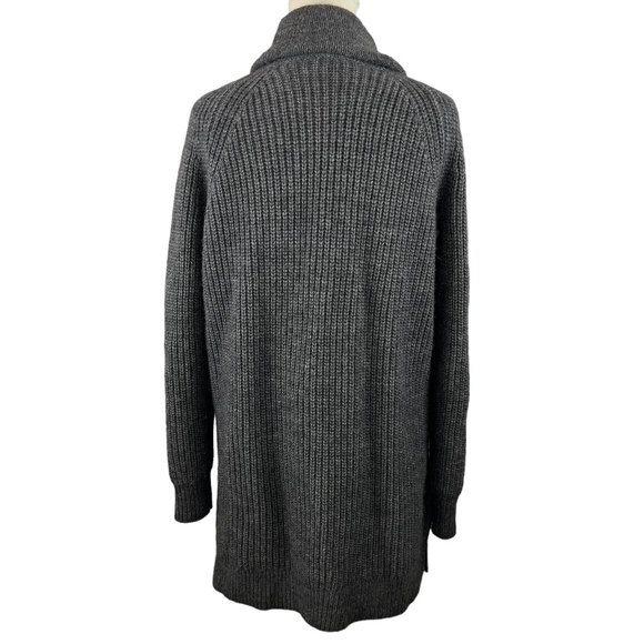 J. CREW Gray Wool/Acrylic/Alpaca Open Front Cardigan Sweater Size XS - Picture 3 of 12